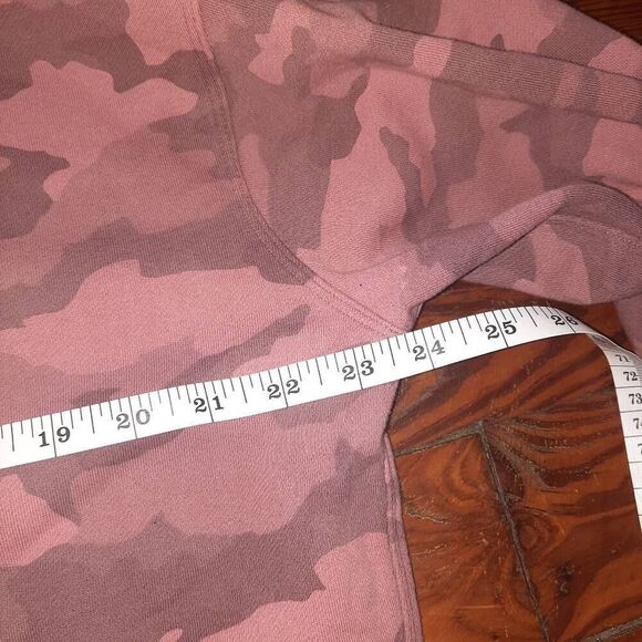 Lululemon Perfectly Oversized Crew Sweatshirt Pink Camo - Picture 5 of 5
